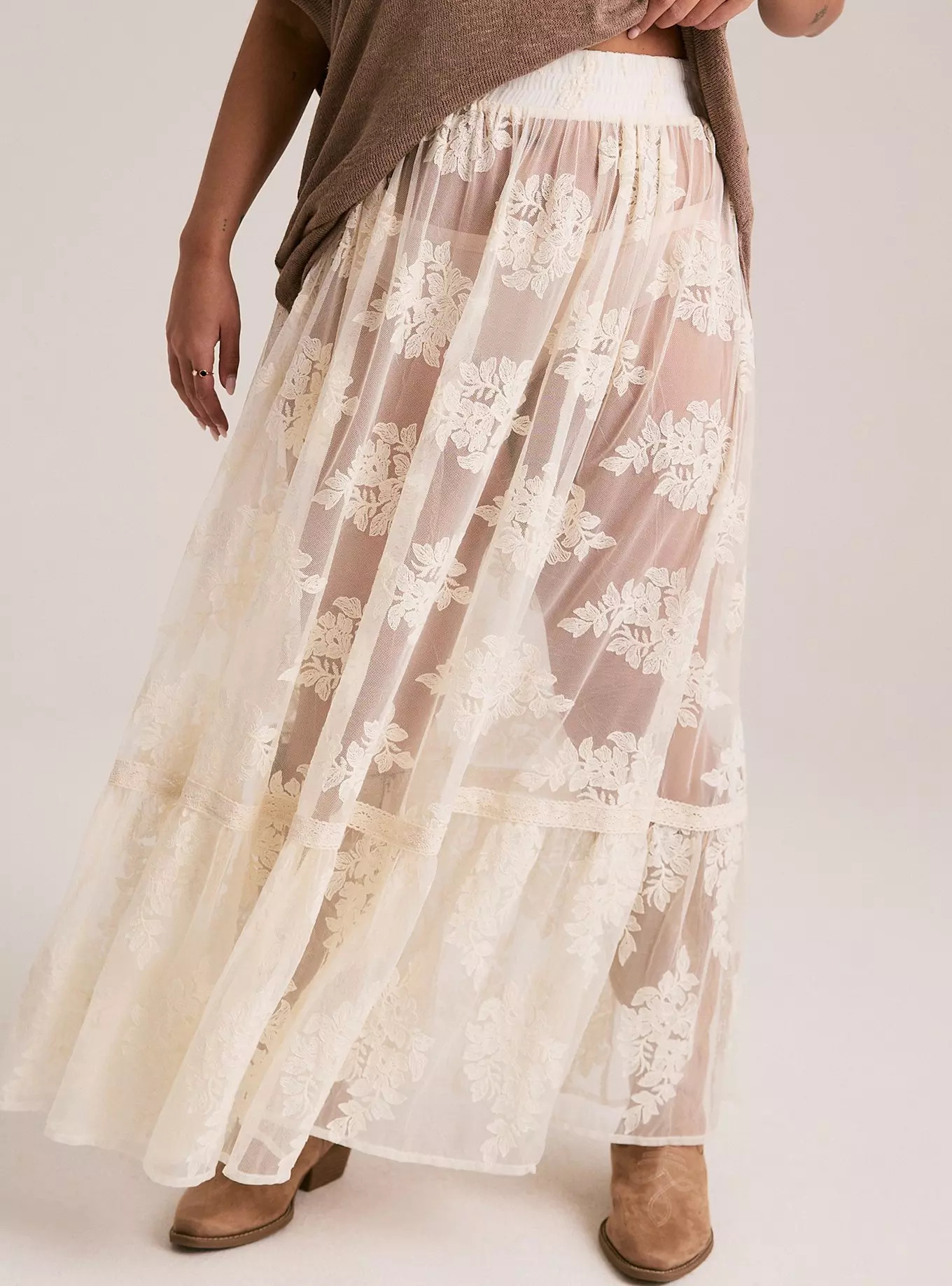 Festi Lace Maxi Skirt | Torrid (US & Canada)