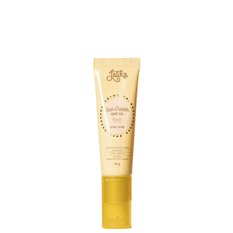 Latika Sun Cream FPS 50
             - Protetor Solar Facial 30g | Beleza Na Web (BR)