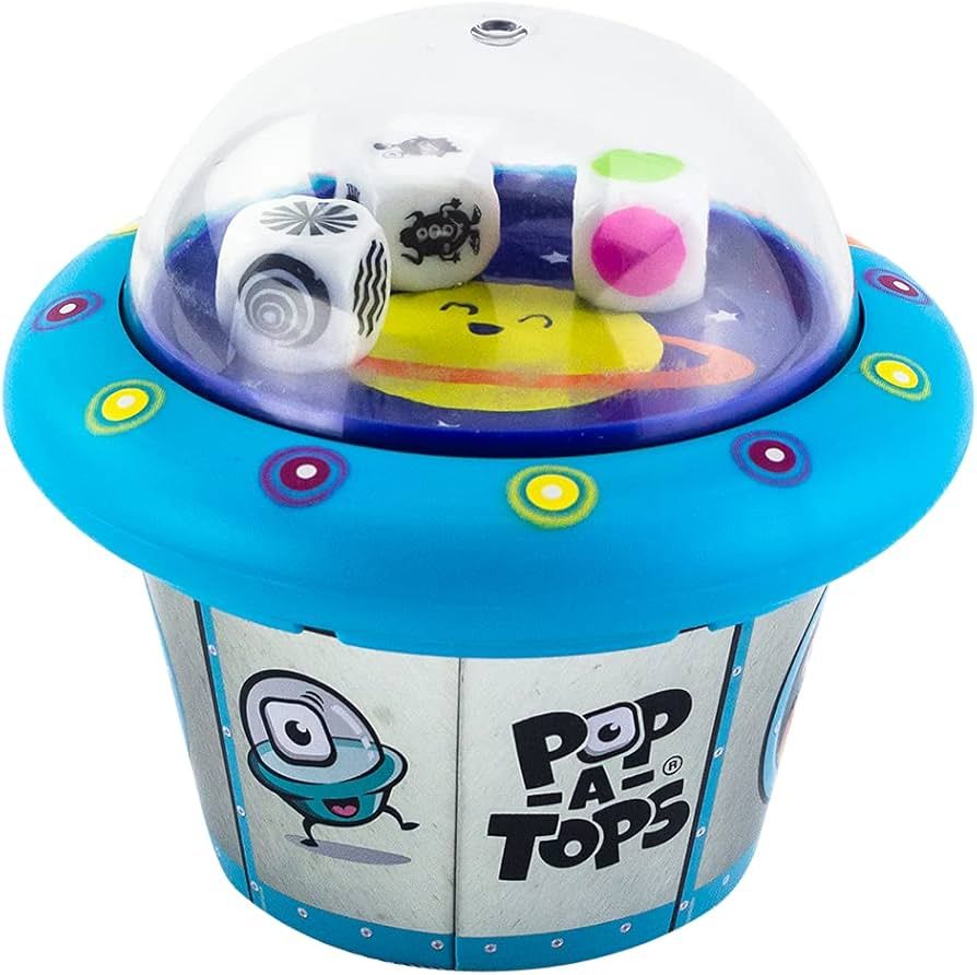 Pop-A-Tops — Match-A-Martian — Travel-Friendly Game With Pop-up Dice Fun — For Kids Ages 6 ... | Amazon (US)