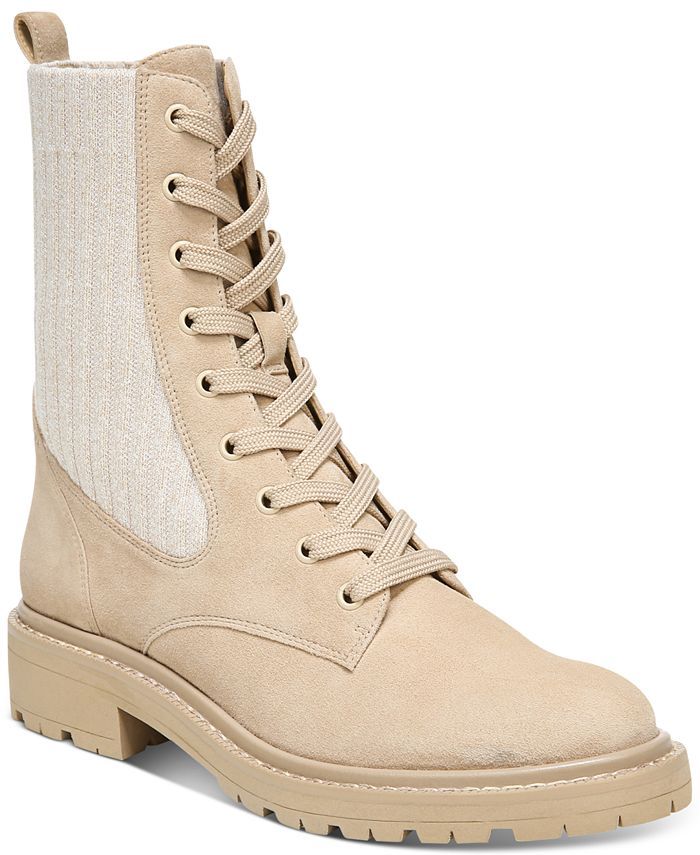 Lydell Lace-Up Lug Sole Combat Boots | Macys (US)