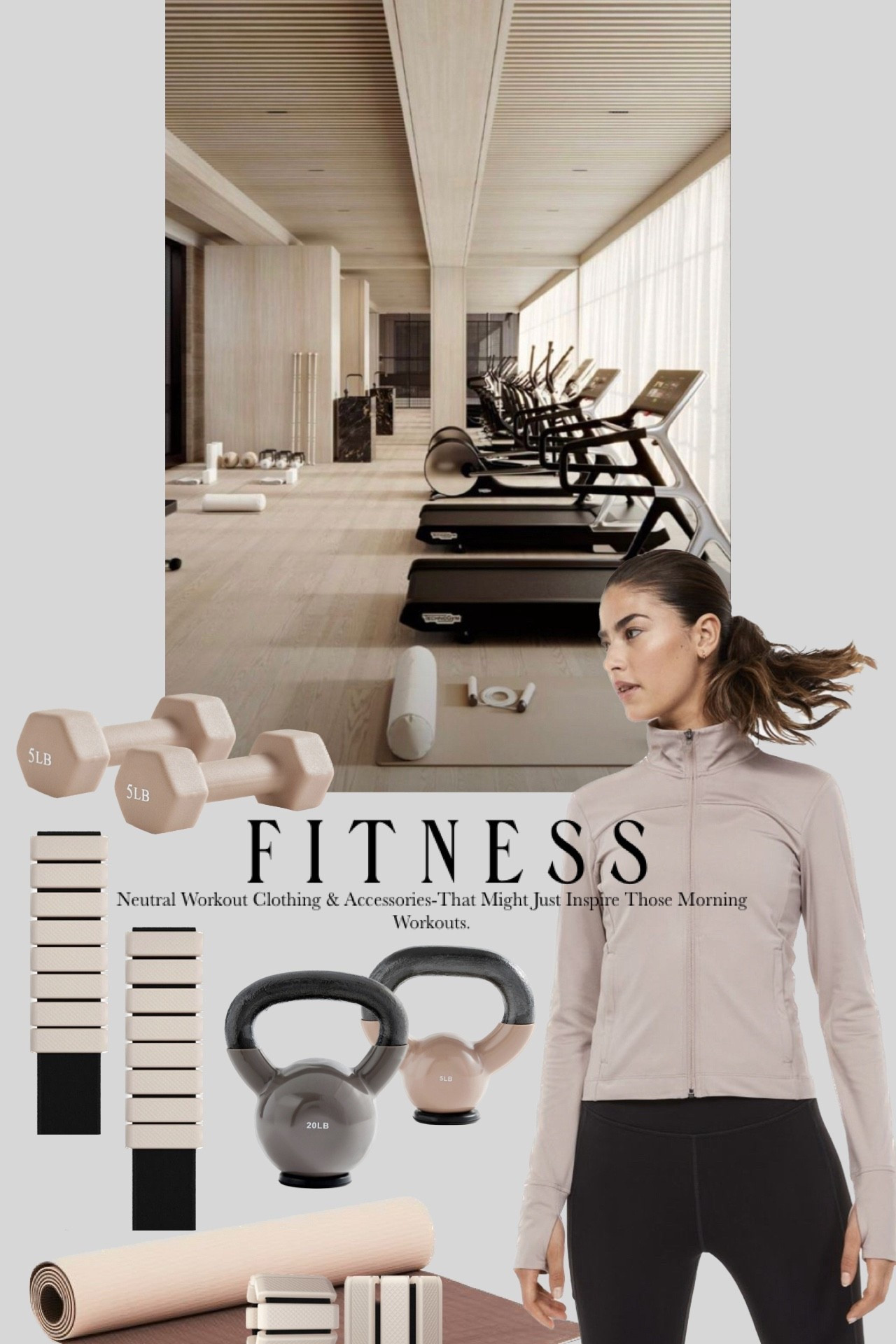 Neutral workout clothing, and accessorisocks🤎

#fitness #weights #yoga #health #kettlebell leggings outfit sports bra yoga mat fitness bench socks 

#LTKfitness #LTKActive #LTKstyletip