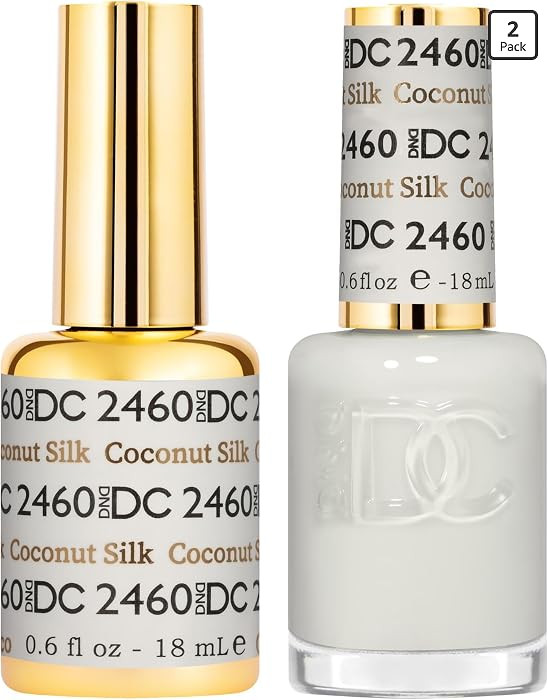 DND DC Gel Polish Set, Sheer Collection, UV Gel Polish and Air Dry Nail Lacquer, Matching Chip-Fr... | Amazon (US)