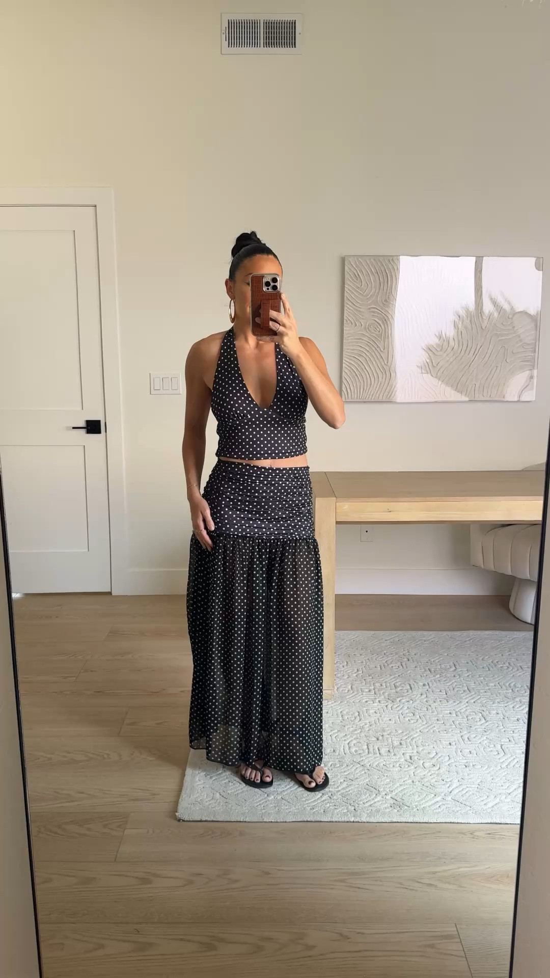 Amazon polka dot skirt set // size small
Vacation outfit 
Spring break



#LTKgrwm #LTKootd #LTKSeasonal