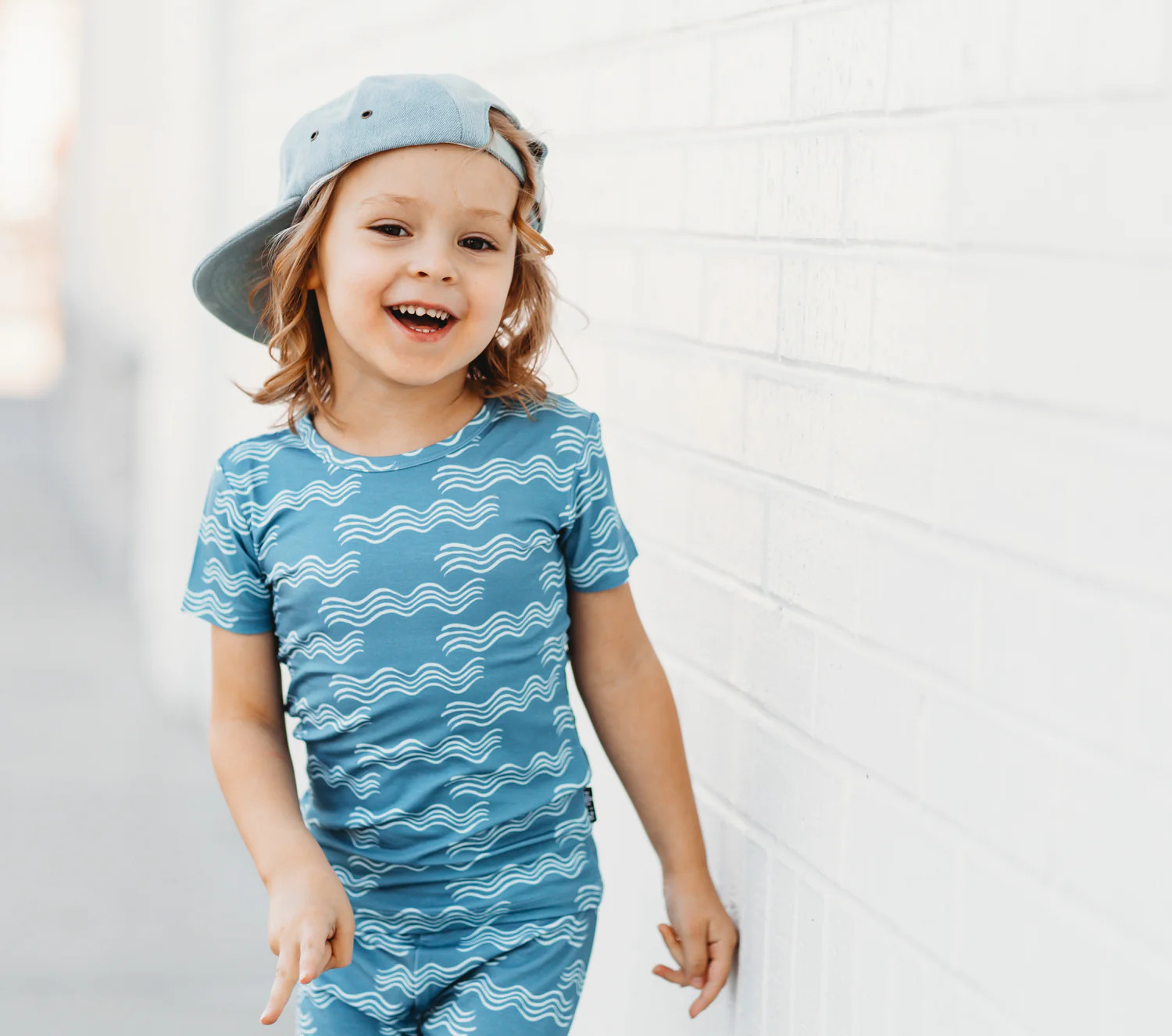 SHORT SLEEVE 2 PIECE SETS - Waves | millie + roo