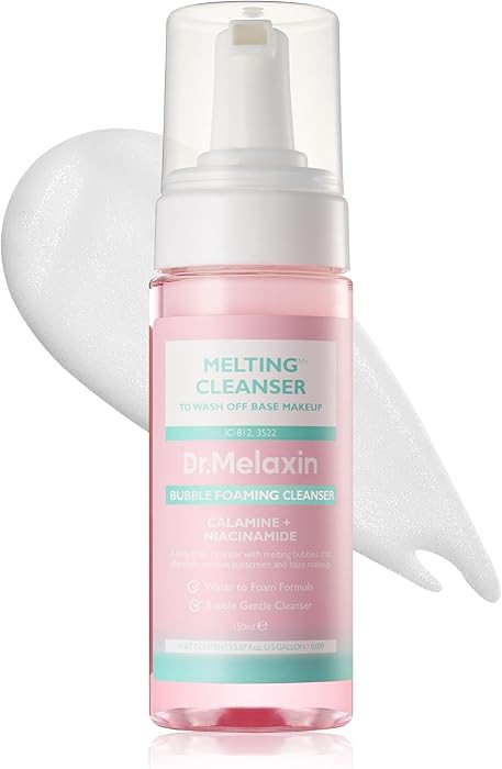 Dr.Melaxin Melting Cleanser - Hypoallergenic Makeup remover with Quick Bubble, Deep Pore Cleansin... | Amazon (US)