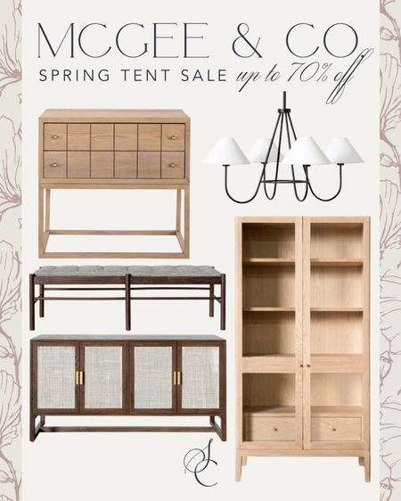 Living room, bedroom, and dining room furniture on sale for the McGee & Co. spring tent sale! Lots of beautiful bestsellers included!



#LTKstyletip #LTKhome #LTKsalealert