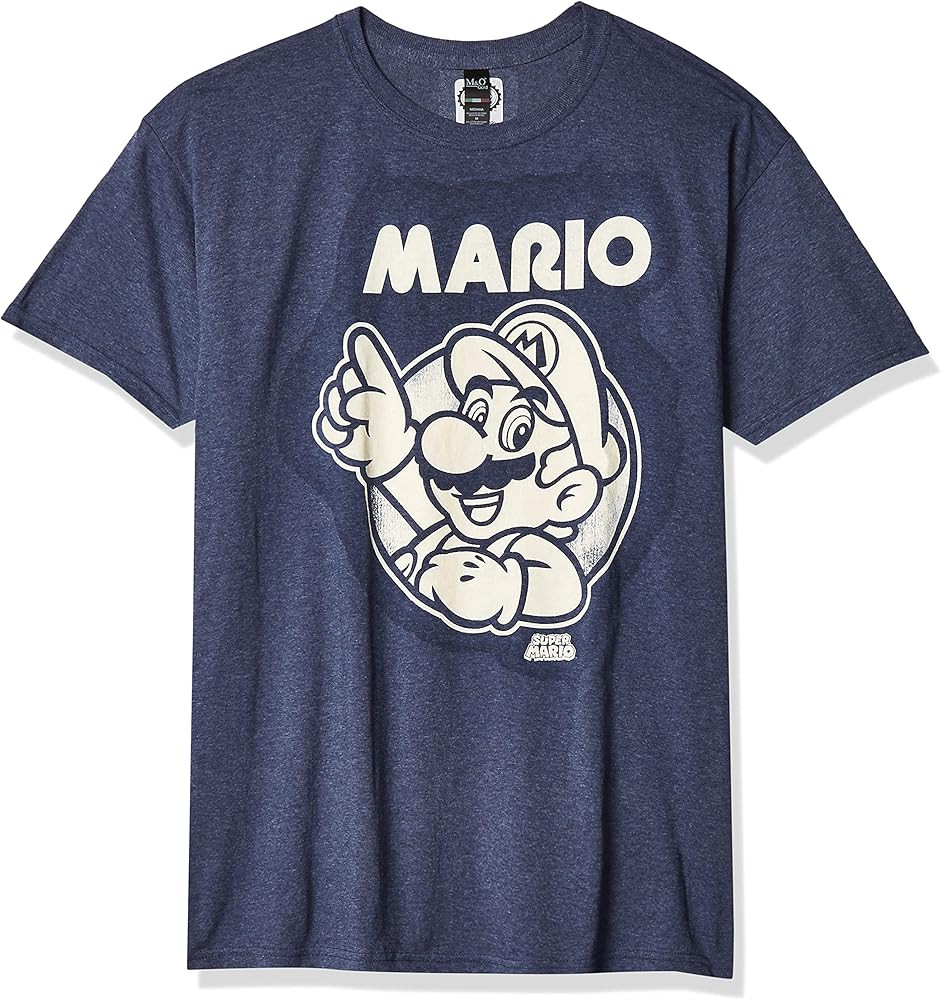 Nintendo Men's So Mario T-Shirt | Amazon (US)