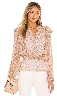 Yumi Kim Clover Top in Angel Eyes Blush from Revolve.com | Revolve Clothing (Global)