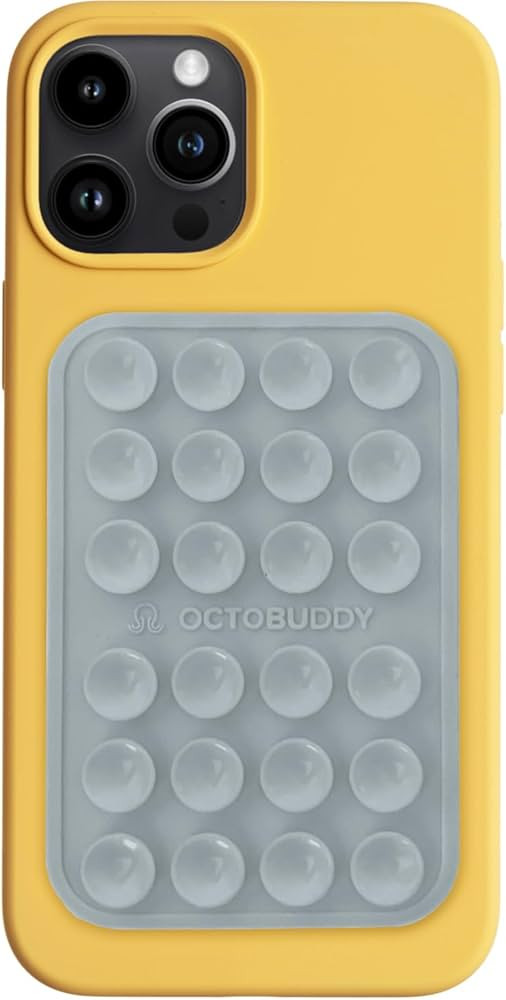 OCTOBUDDY Classic MAX - Silicone Suction Phone Case Adhesive Mount - Hands-Free, Strong Grip Hold... | Amazon (US)