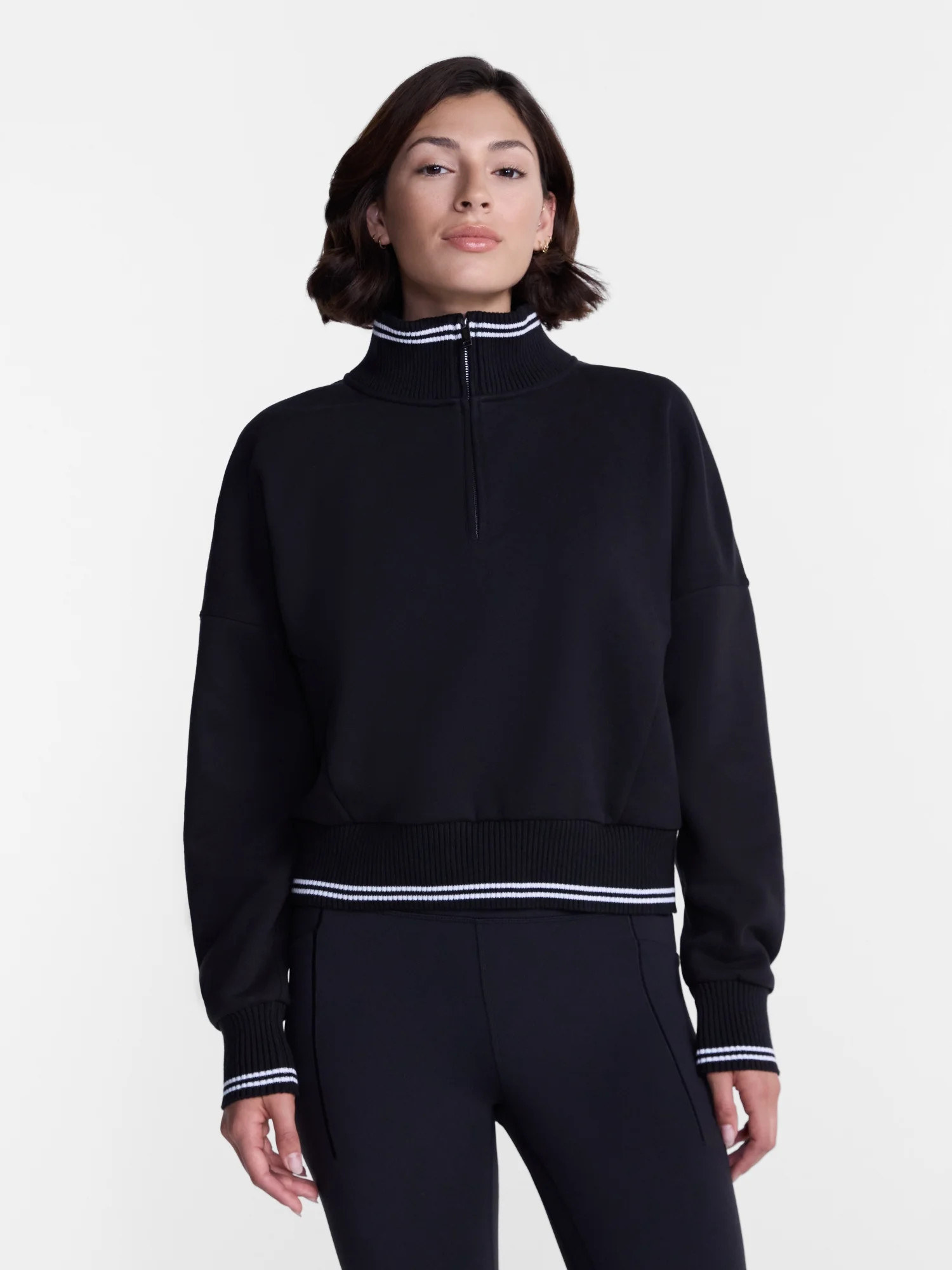 Avia Women's Quarter Zip Fleece Pullover, Sizes XS-XXXL | Walmart (US)