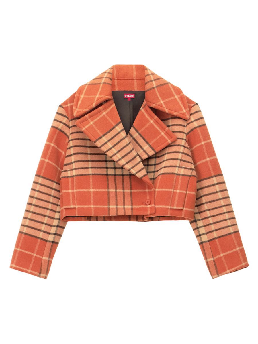 Mini Carver Wool-Blend Cropped Coat | Saks Fifth Avenue