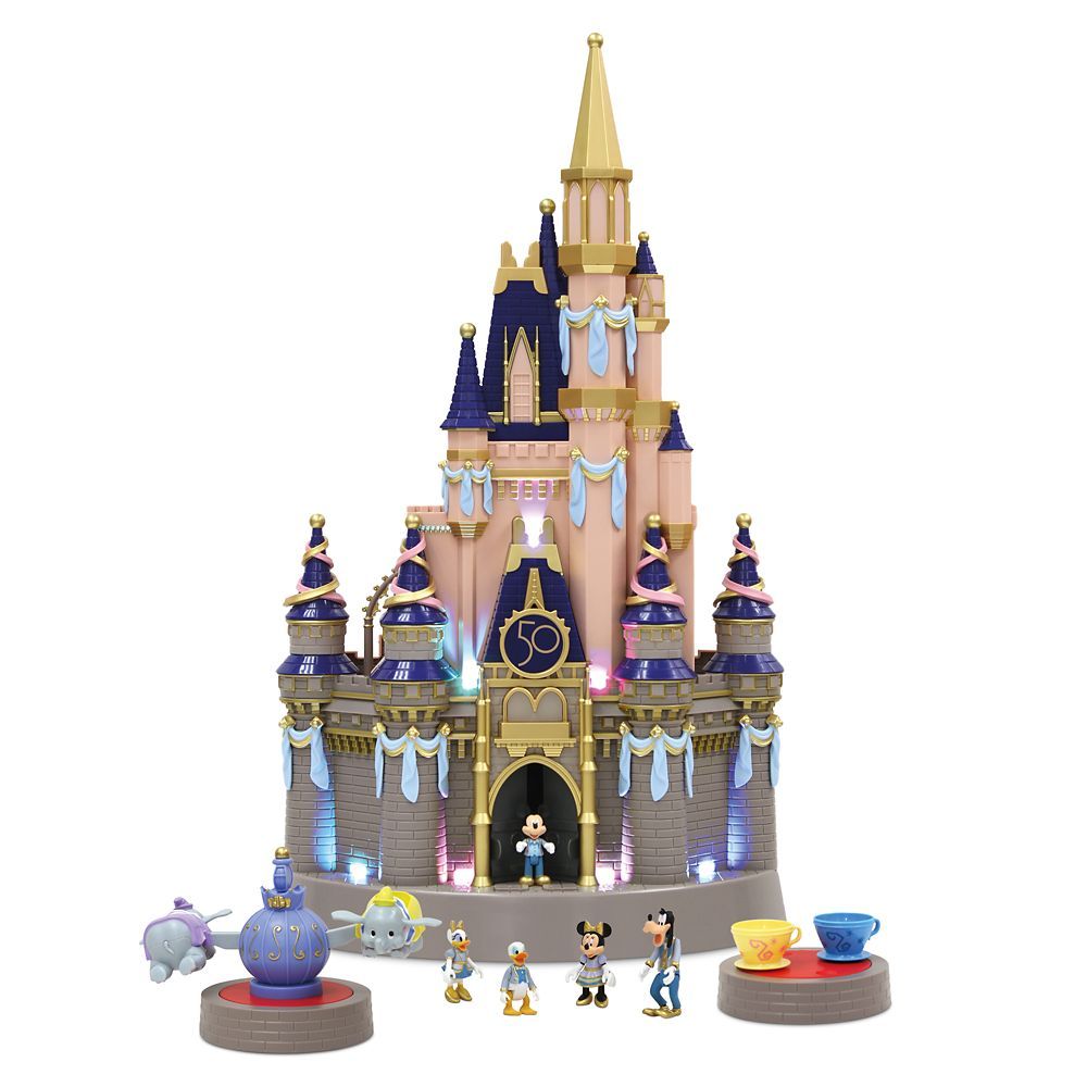 Cinderella Castle Light Up Play Set – Walt Disney World 50th Anniversary | Disney Store