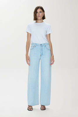 Tate High Rise Bowed Wide Leg Jean - Postcards | Pistola Denim