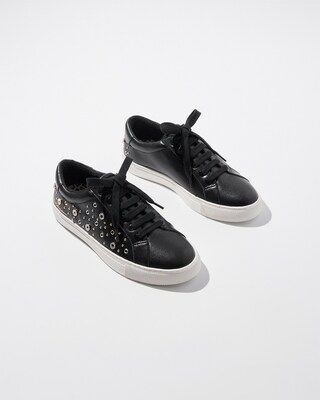 Leather Studded Sneakers | Chico's