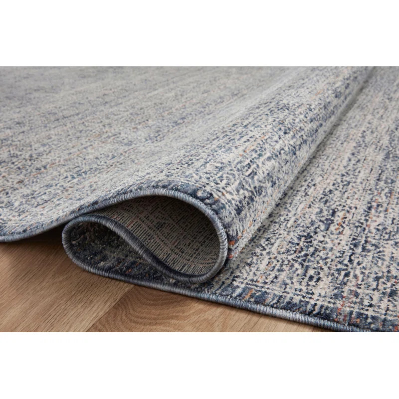Amber Lewis x Loloi Zuma Denim / Ivory Area Rug | Wayfair North America