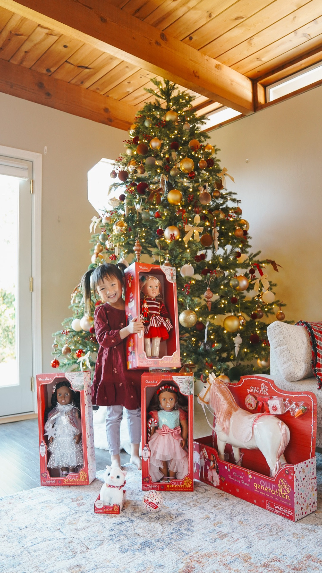 #ad Bringing a little holiday magic to Elliette this year has been the sweetest part of the season, and partnering with @target and @ogdolls made it even more special. ✨🎄

I set everything up by the tree because I just knew how much joy it would bring her, and the second she opened her eyes? Pure happiness. These limited-edition holiday dolls are beautiful even right in their packaging. The details, the outfits, all of it feels so thoughtful and festive.

We brought home Candie, Hollie, and Angelica from the new collection, plus the Glisten Limited-Edition Holiday Horse and the Snowball Kitten plush (which I’m pretty sure is her new sidekick). I love that Our Generation  @ogdolls creates such high-quality pieces at an adorable price. Everything is under $35, which makes adding a little magic to the season feel easy.

And the sweetest part: each doll comes with its own ornament. Watching Elliette hang them on our tree made the whole moment feel even more magical. Seeing her dive into play, mixing accessories and imagining her own stories… that’s the kind of gift that stays with them.

These dolls are only here for the season, with more special releases coming in 2026, so if you’re planning holiday surprises, now’s the time to grab them at Target. 🎁❤️



#ad #ogdolls #ourgenerationdolls #ourgeneration #TargetPartner #target @ogdolls @target

#LTKKids #LTKHoliday #LTKmomlife