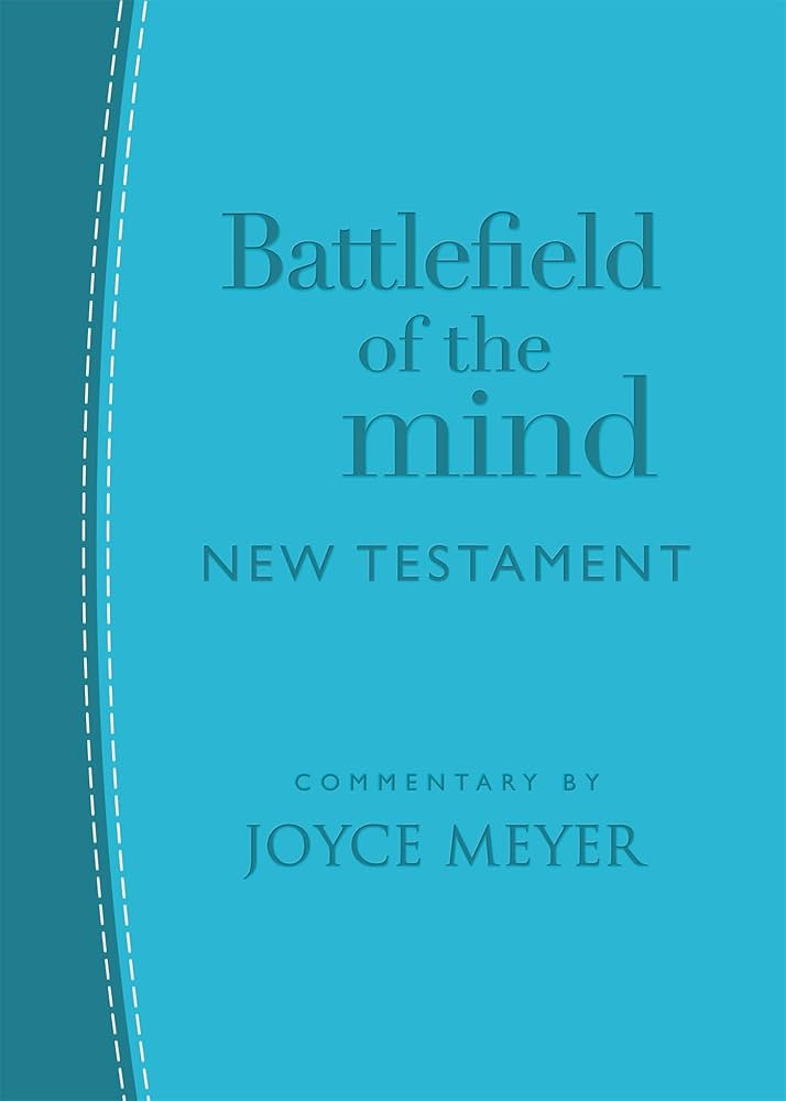 Battlefield of the Mind New Testament: Arcadia Blue LeatherLuxe® | Amazon (US)