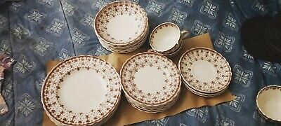 1950s Spode "Fleur De Lis" Brown Transferware Porcelain China | eBay US