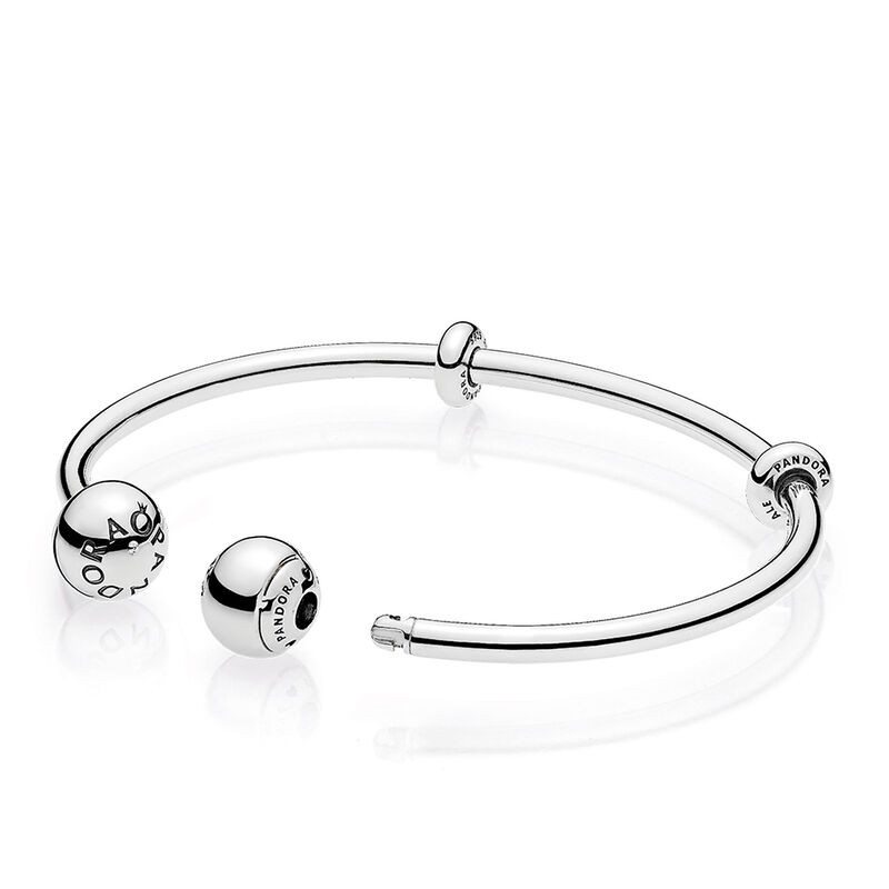 Pandora Moments Open Bangle Bracelet | Ben Bridge Jeweler