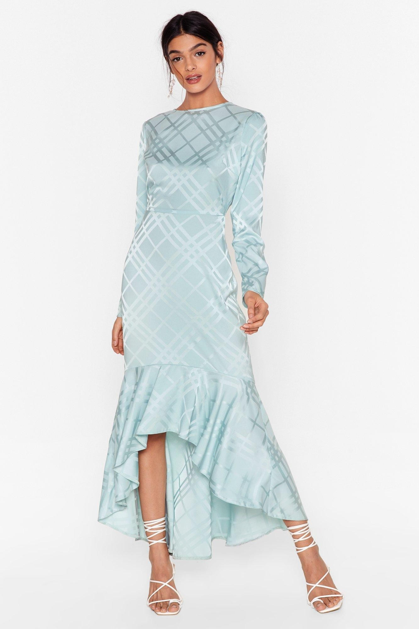 Not Today Satin Midi Dress | NastyGal (US & CA)