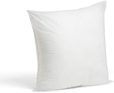 Amazon.com: Foamily Premium Hypoallergenic Stuffer Pillow Insert Sham Square Form Polyester, 18" ... | Amazon (US)