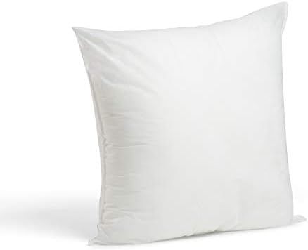 Foamily Throw Pillows Insert 18 x 18 Inches - Bed and Couch Decorative Pillow - Made in USA | Amazon (US)