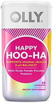 OLLY Happy Hoo-Ha Capsules, Probiotic for Women, Vaginal Health and pH Balance, 10 Billion CFU, G... | Amazon (US)