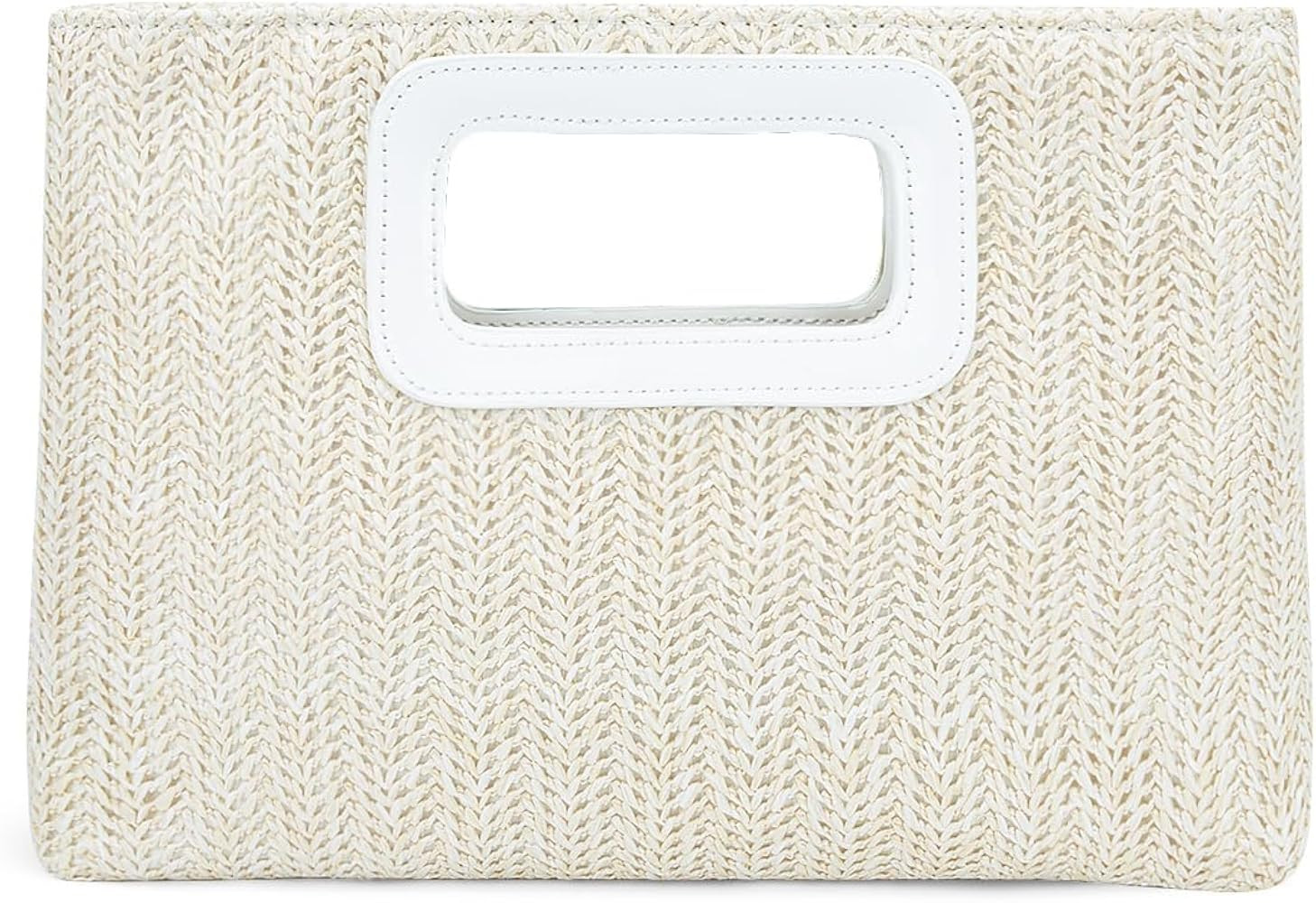 Gets Handwoven Rattan Top handle Bag for Women Bohemian Straw Tote Bag Crossbody Shoulder Bag Bea... | Amazon (US)