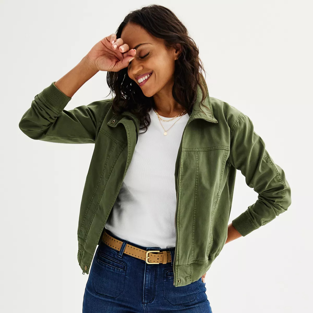 Women's Sonoma Goods For Life® Shrunken Jacket | Kohl's