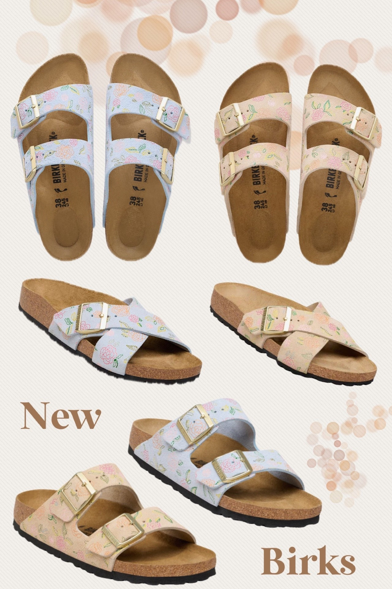 New Floral Birks

#LTKgrwm #LTKmomlife #LTKOver40