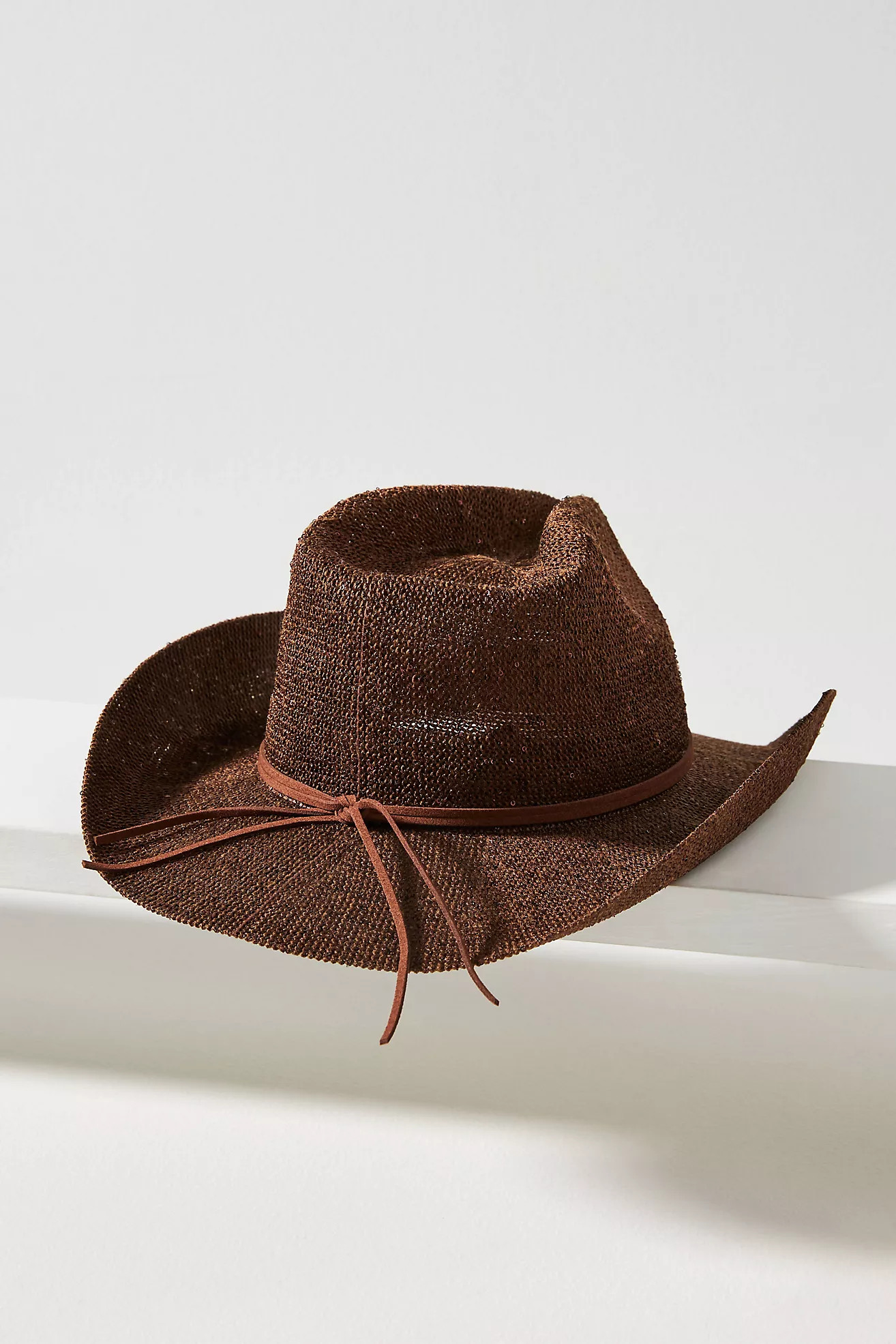 Sparkle Cowboy Rancher Hat | Anthropologie (US)