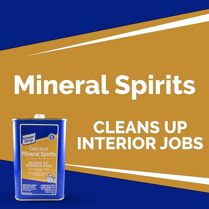 Klean Strip Odorless Mineral Spirits  1 Quart | Amazon (US)