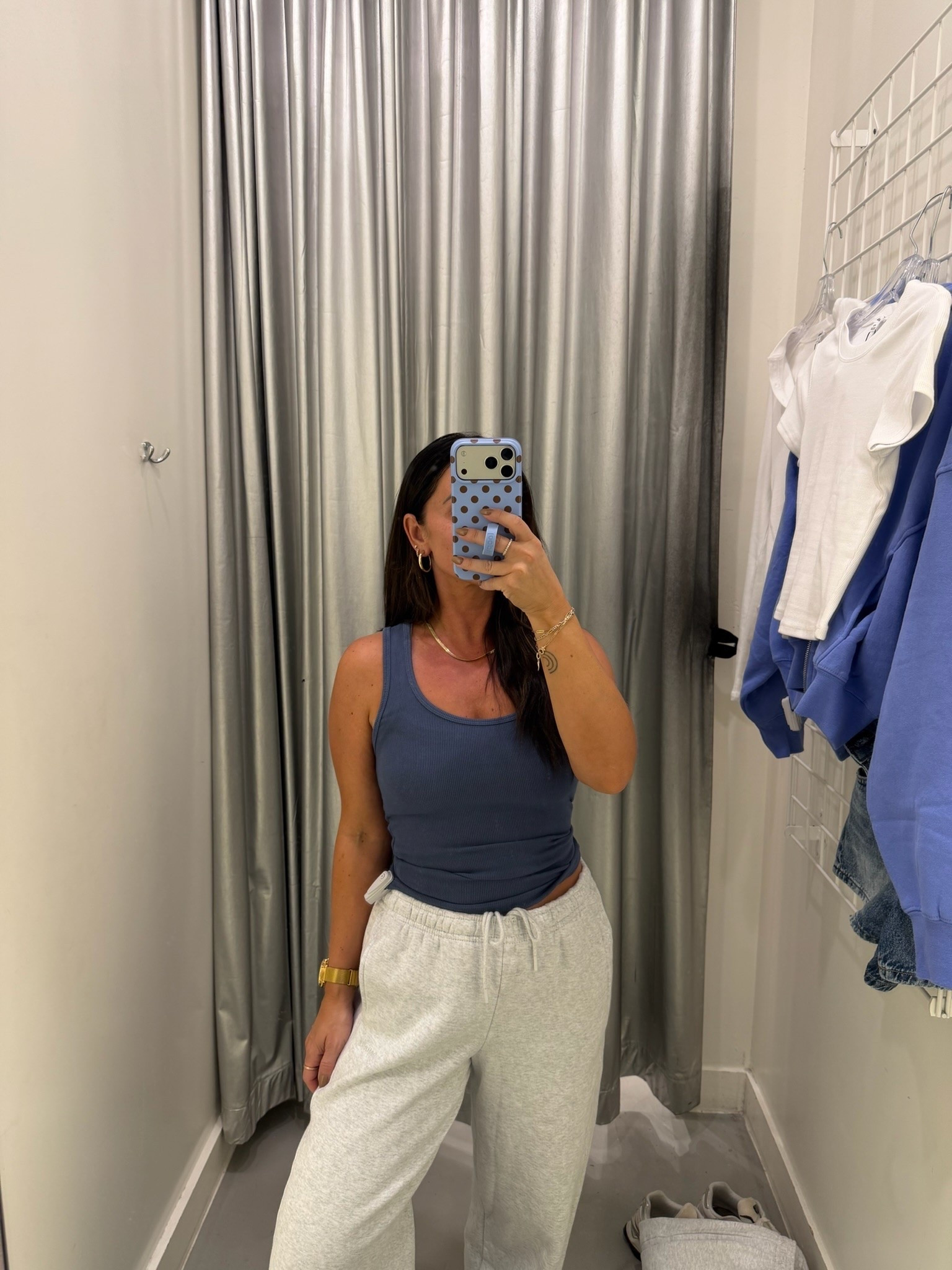 I love the color of this tank!

#LTKootd #LTKgrwm #LTKmomlife