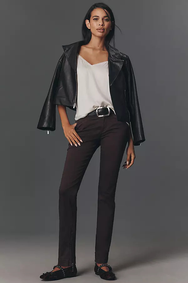 The Rococo Low-Rise Skinny Pants by Pilcro | Anthropologie (US)