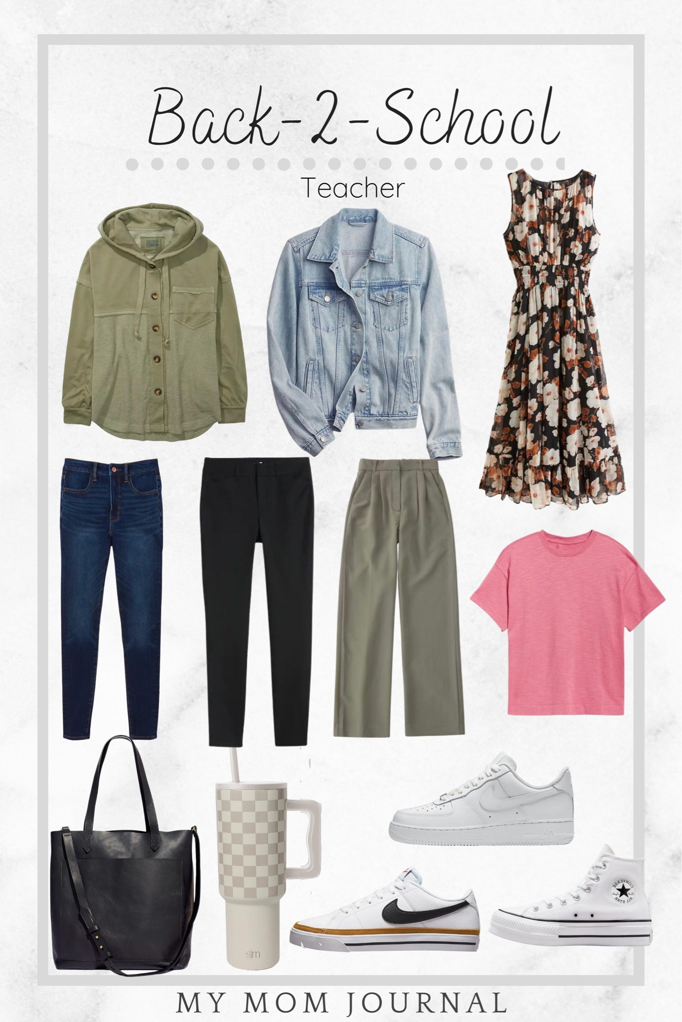 Back to school teacher!

#aerie #ae #abercrombie #nike #simplemodern #converse #madewell #oldnavy #gap #bananarepublic 

#LTKsalealert #LTKSeasonal #LTKBacktoSchool