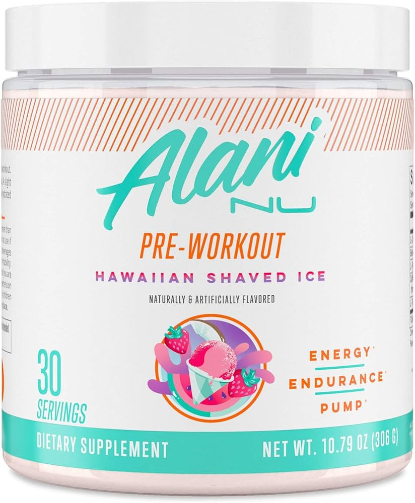 Alani Nu Pre Workout Powder | Amino Energy Boost | Endurance Supplement | Sugar Free | 200mg Caff... | Amazon (US)