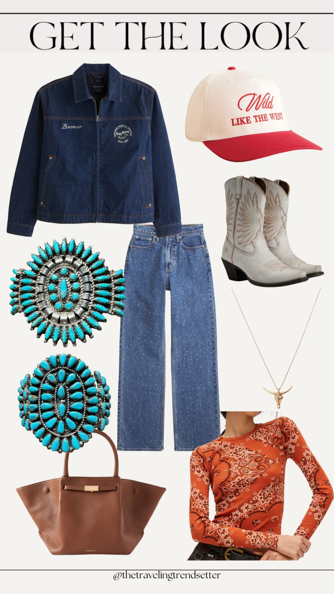 Western fashion denim on denim look national outfit, country concert outfit, rodeo outfit, winter fashion, Red, White and Blue, turquoise, cowgirl, cowboy cowgirl, boots area, Abercrombie denim near sale looks for less how to style 

#LTKStyleTip #LTKFindsUnder50 #LTKFindsUnder100