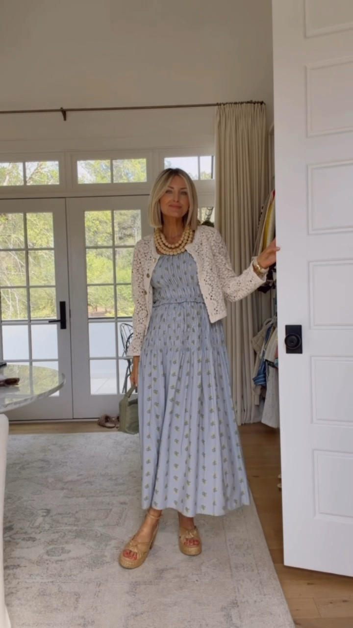 Loving this affordable Easter look! Adding this crochet cardigan really elevated this dress! Wearing XS. 

Loverly Grey, Target find, Target fashion, Loft, floral maxi dress, Easter dress, spring dress, crochet cardigan, Easter outfit, spring fashion

#LTKSeasonal #LTKootd