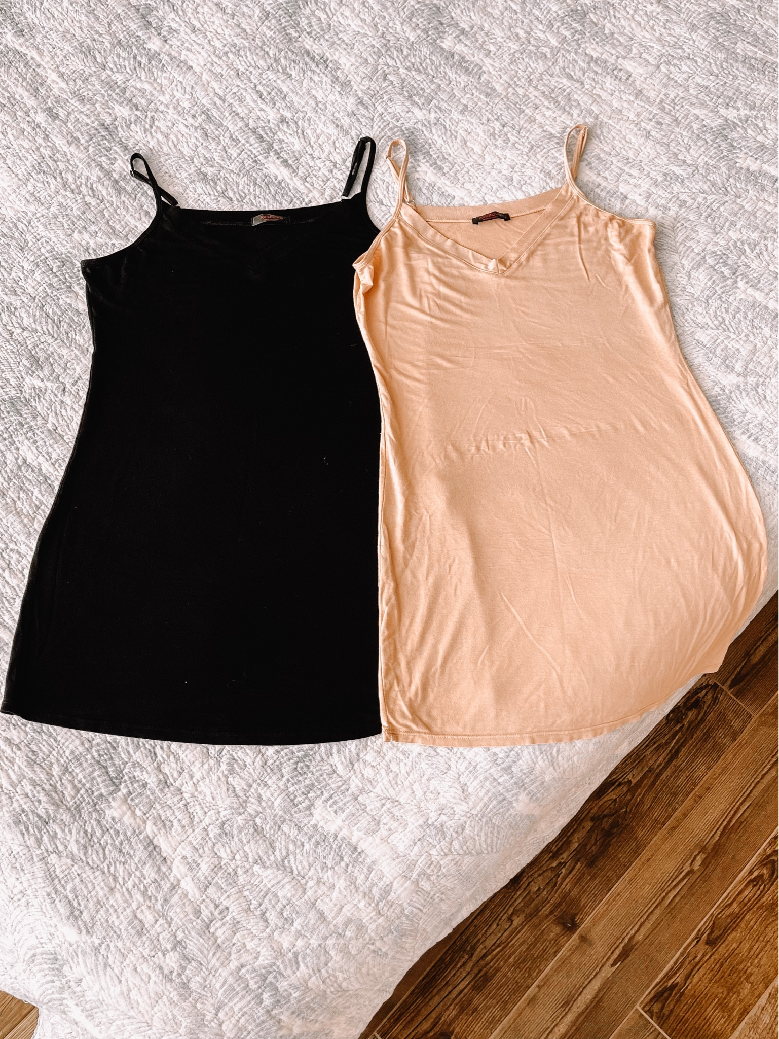 It took me forever to find the perfect slip/shape-wear to wear under my dresses. So naturally after I did I bought them in two colors. 

They are super soft, have a v-neck, adjustable straps, and are short enough so you can wear them with different length dresses or skirts. They do not hold static electricity like many. 

The are not “tight” fitting so they are not meant to be worn as a spanx alternative. I like to wear them if I have a dress that is too thin. I wear a size small. 

Slip
Shapewear
Chemise 
Stretchy slip 



#LTKworkwear #LTKover40 #LTKfindsunder50