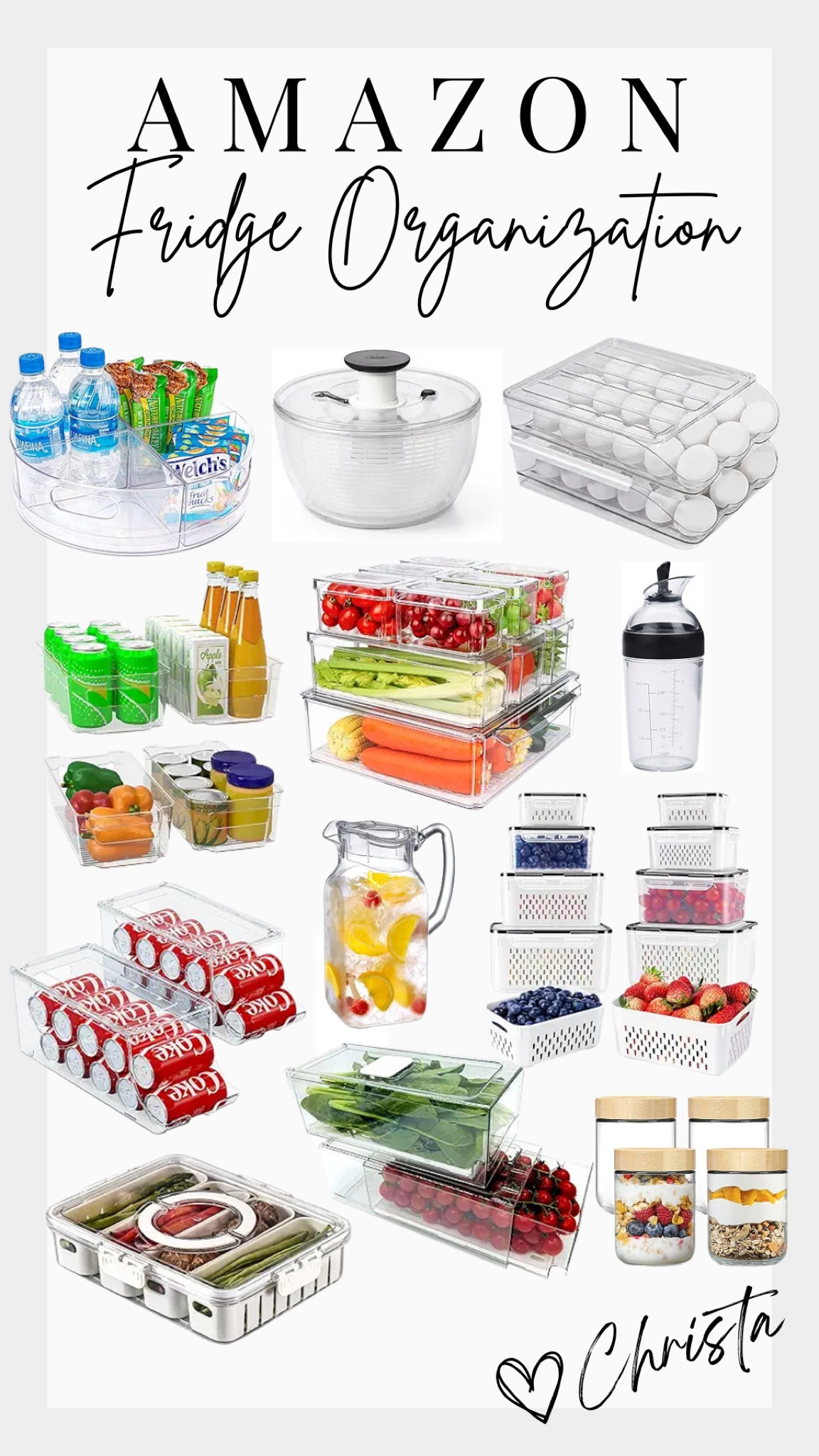 Say goodbye to fridge chaos! 🧊✨ These fridge organization must-haves will keep everything neatly in place and make meal prep so much easier. From clear storage bins to egg organizers, drink dispensers, and stackable containers, these budget-friendly finds will help maximize your fridge space while keeping it functional and clutter-free.

No more digging for snacks or losing leftovers! Swipe up to shop these game-changing fridge organizers and give your kitchen a fresh, organized look!

Fridge organization
Refrigerator storage solutions
Clear fridge bins
Kitchen organization must-haves
Budget-friendly fridge storage
Stackable fridge containers
Egg organizer for fridge
Space-saving fridge hacks
Functional kitchen setup
Meal prep organization
Best fridge storage solutions
Amazon kitchen finds
Walmart fridge organizers
Tidy and stylish kitchen
Fridge decluttering tips
Refrigerator storage bins
Easy kitchen organization
Organizing products for the home
Small space fridge storage
Must-have home essentials


#LTKMostLoved #LTKSaleAlert #LTKHome