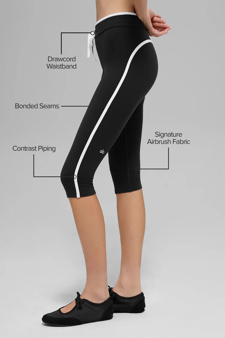 Airbrush High-Waist Race Pace Capri | Alo Yoga