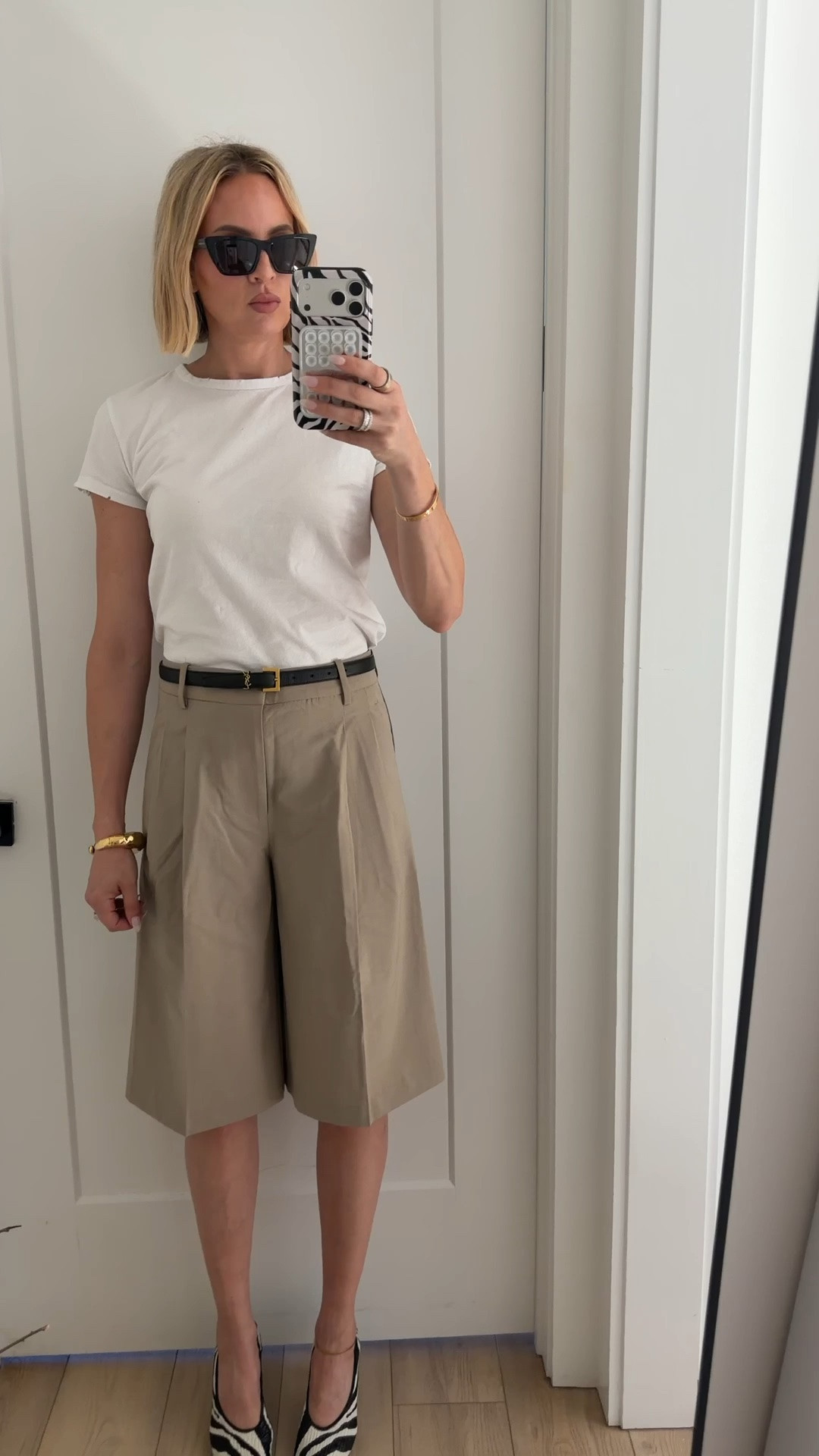 Wearing a small in the shorts and a small in the tee￼

#LTKdayinmylife #LTKgrwm #LTKWorkwear
