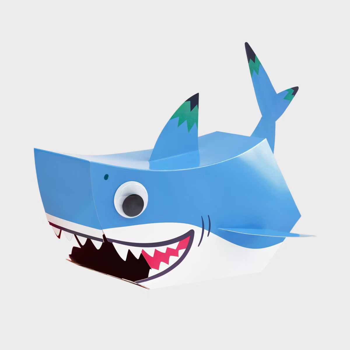 9pc Valentine's Day Shark Mailbox Paper Craft Kit - Spritz™ | Target