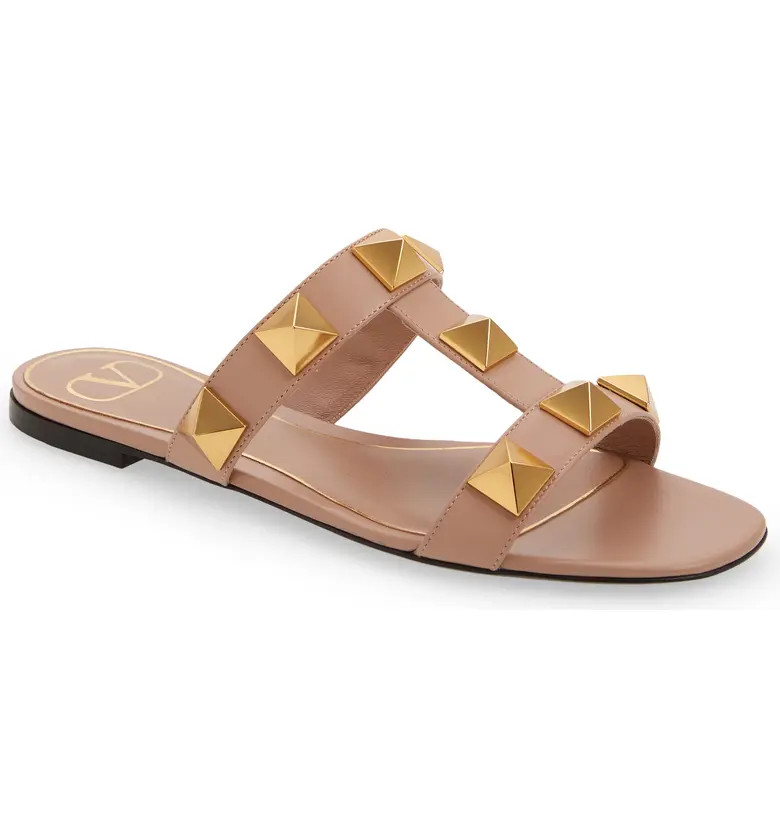 Valentino Garavani Valentino Roman Stud Slide Sandal | Nordstrom | Nordstrom
