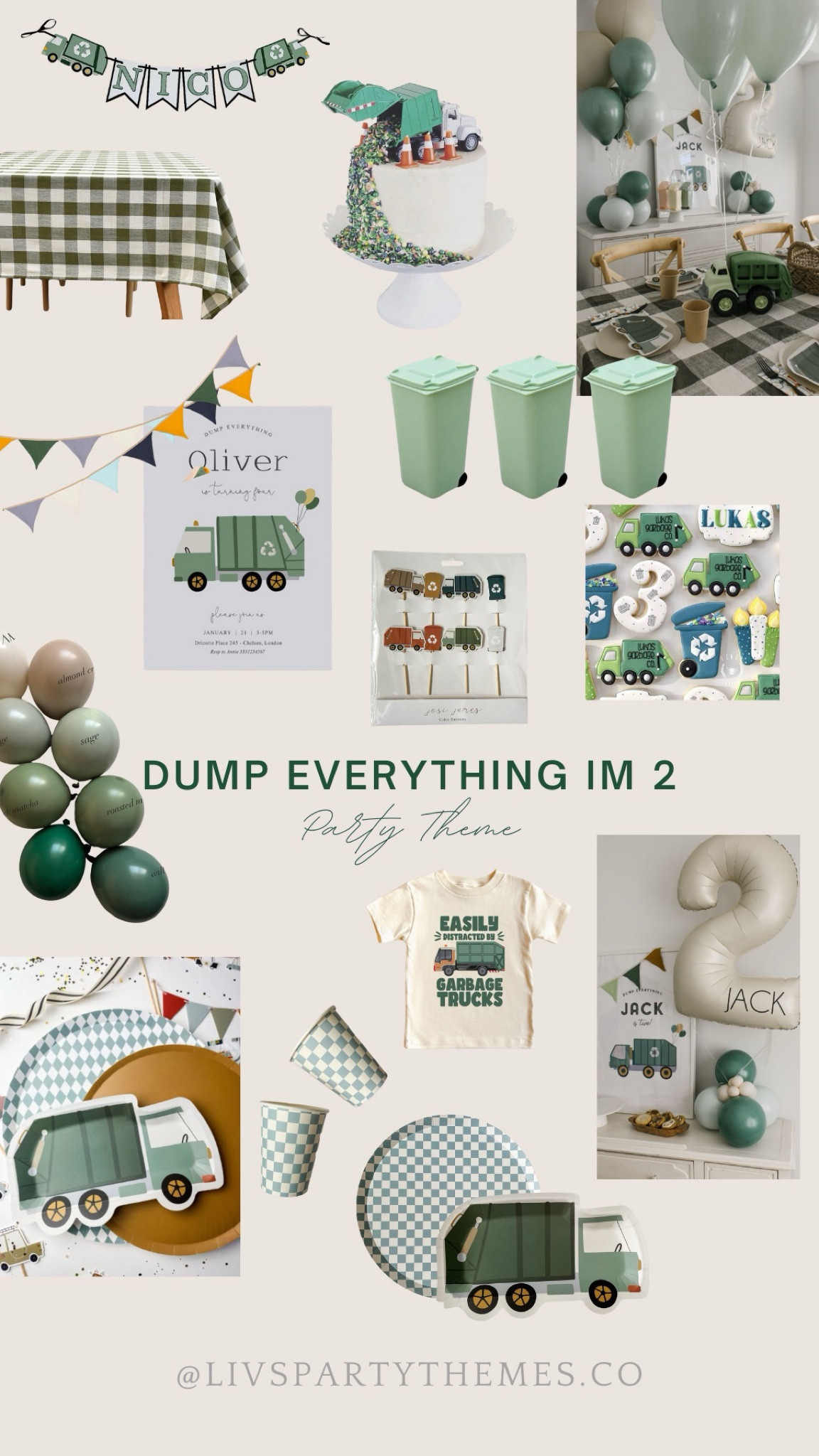 Dump everything I’m 2 birthday party theme!

#LTKFamily #LTKKids #LTKParties