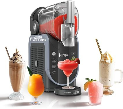 Ninja SLUSHi Frozen Drink & Slushie Machine with RapidChill Technology | 88 oz. Easy Fill Vessel ... | Amazon (US)