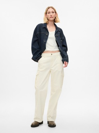 Mid Rise Corduroy '90s Loose Cargo Pants | Gap (US)
