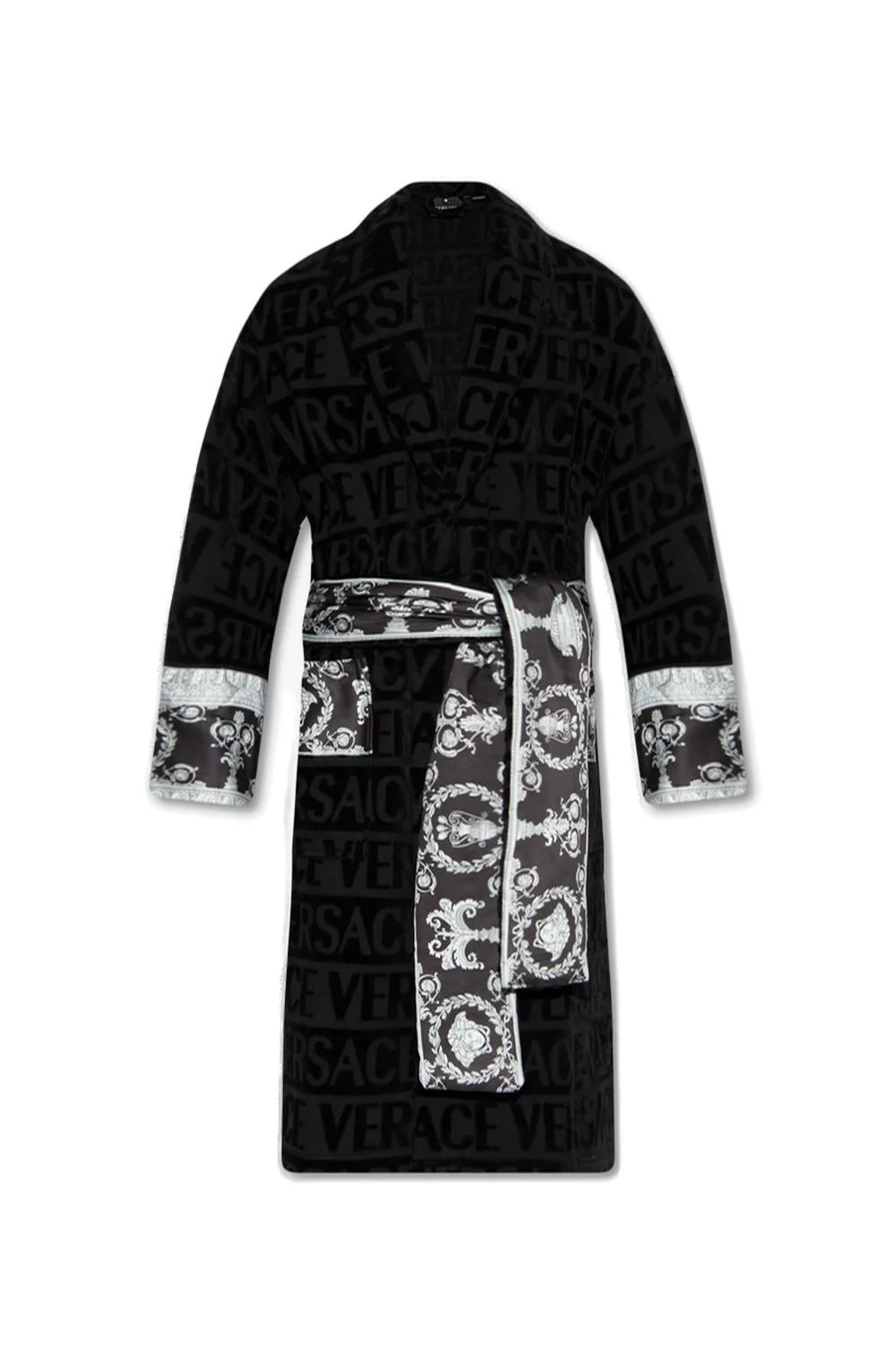 Versace I Love Baroque Belted Bathrobe | Cettire Global