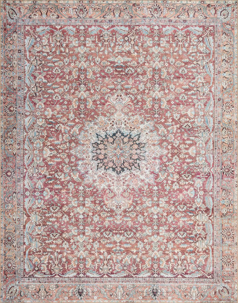 Wynter Tomato / Teal Rug | Scout & Nimble