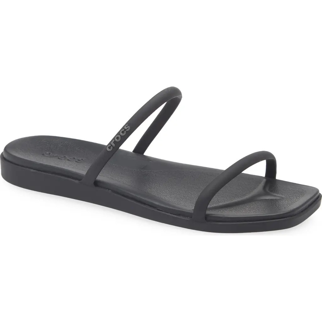 CROCS Miami Slide Sandal in Black at Nordstrom, Size 6 | Nordstrom